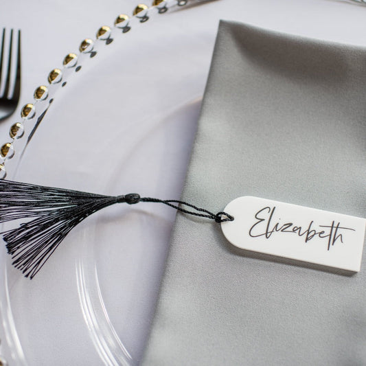 Minimalistic Wedding Place Cards